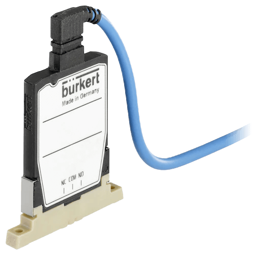 Burkert 2/2 and 3/2-Way Flipper Solenoid Valve, 6650